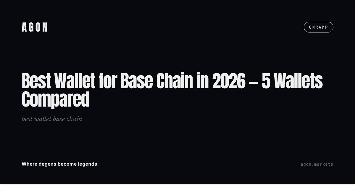 Best Wallet for Base Chain in 2026 — 5 Wallets Compared