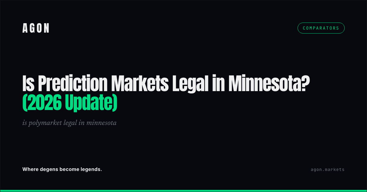 Is Prediction Markets Legal in Minnesota? (2026 Update)