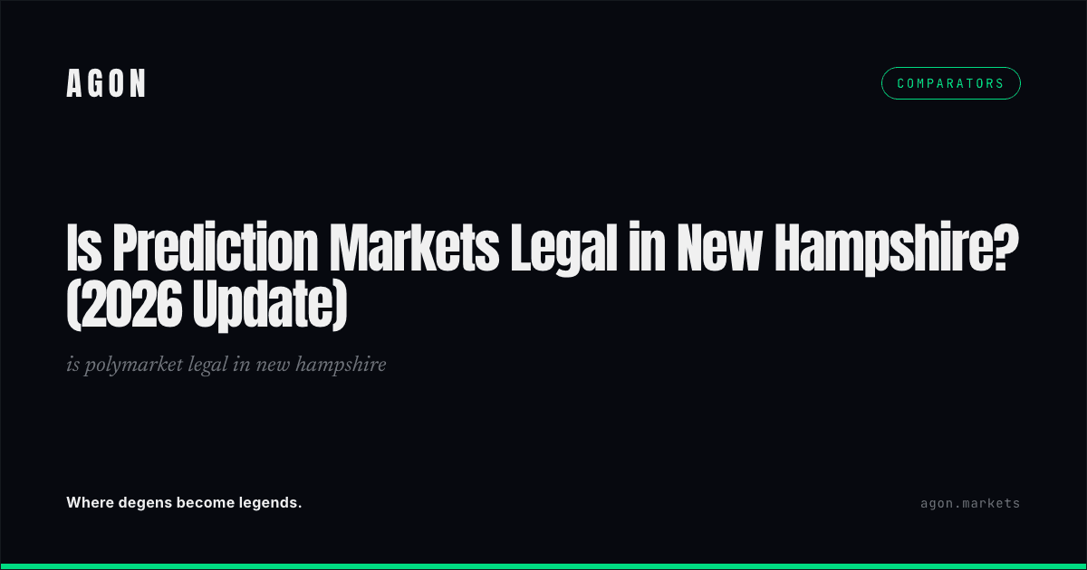 Is Prediction Markets Legal in New Hampshire? (2026 Update)