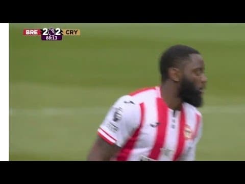 Brentford vs Crystal Palace 2-2 | Highlights and Goals | Premier League 26 Dango Ouattara Goal