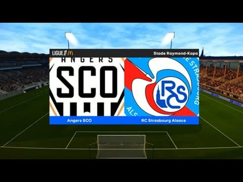 Angers vs Strasbourg Résumé Buts | Ligue 1 2025/26