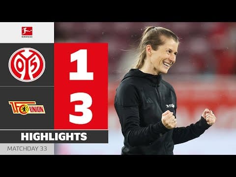 First Win for Eta! | MAINZ 05 - UNION BERLIN | Highlights | Matchday 33 – Bundesliga 2025/26